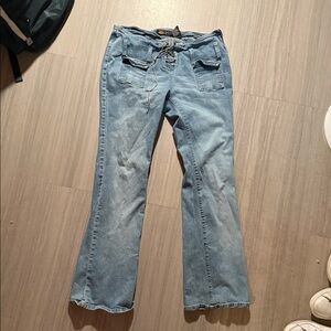 Route 66 Light Blue Flare Women's Jeans